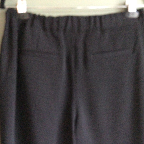 Ladies drawstring polyester/spandex blend pants, black sz 8 28” inseam - Picture 6 of 10